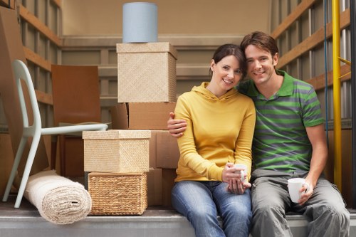 Weather-resistant storage unit for Grovepark mobile self storage needs