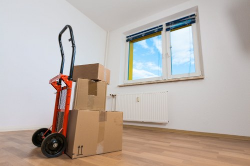 Secure self storage in Grovepark with safety features and easy access