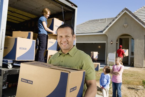 Furniture handling during house removals in Grovepark